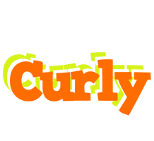Curly healthy logo