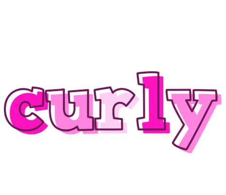 Curly hello logo