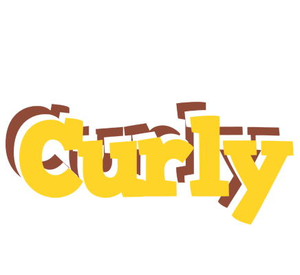Curly hotcup logo