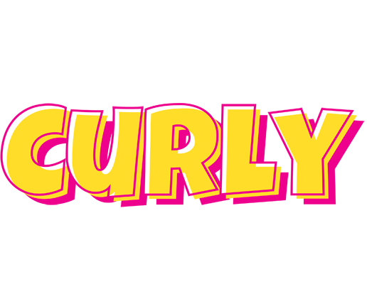 Curly kaboom logo