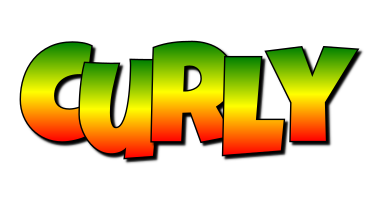 Curly mango logo
