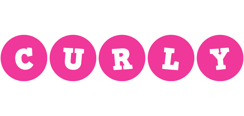 Curly poker logo