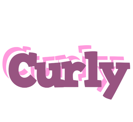 Curly relaxing logo