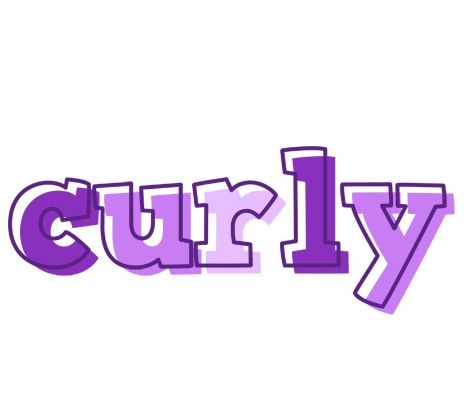 Curly sensual logo