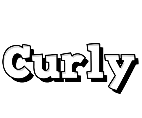 Curly snowing logo