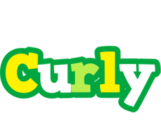 Curly soccer logo