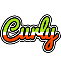 Curly superfun logo