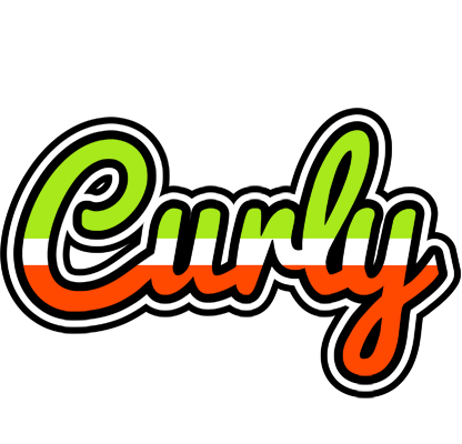 Curly superfun logo
