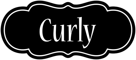 Curly welcome logo