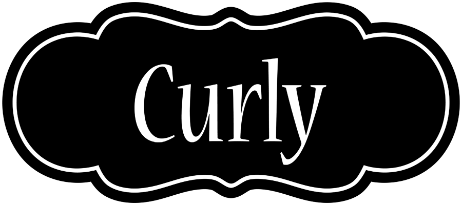Curly welcome logo