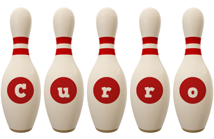 Curro bowling-pin logo