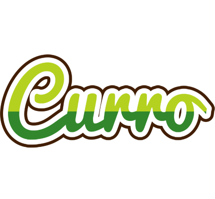 Curro golfing logo