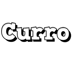 Curro snowing logo