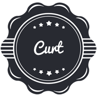 Curt badge logo