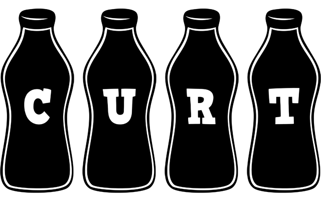 Curt bottle logo