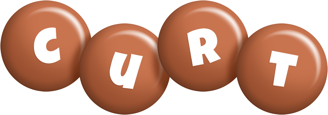 Curt candy-brown logo