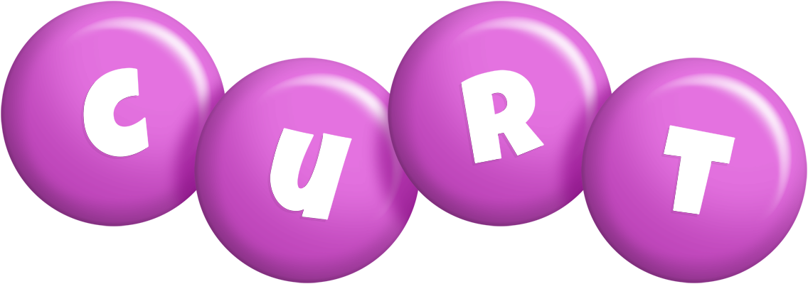 Curt candy-purple logo