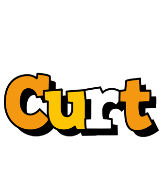 Curt cartoon logo