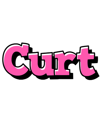 Curt girlish logo