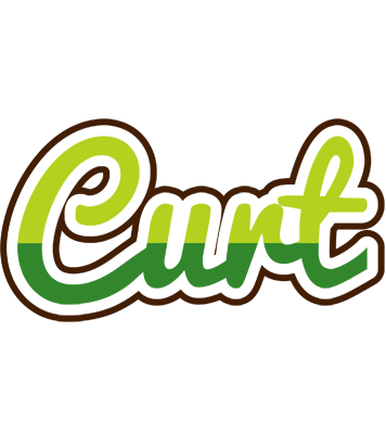 Curt golfing logo