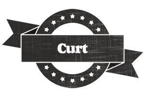 Curt grunge logo