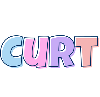 Curt pastel logo