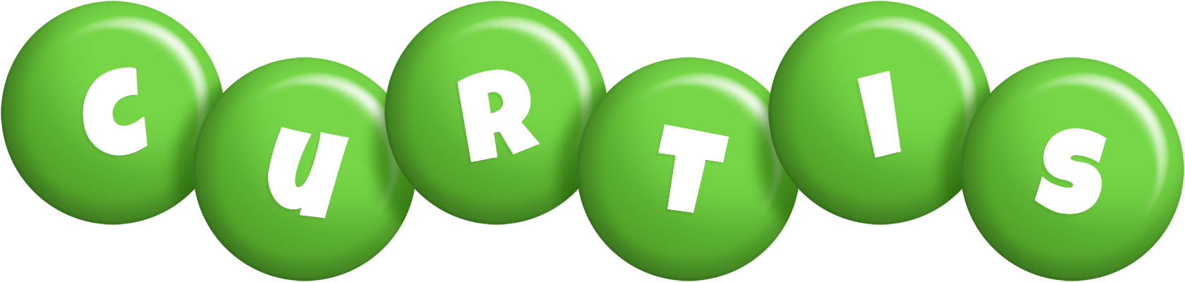Curtis candy-green logo
