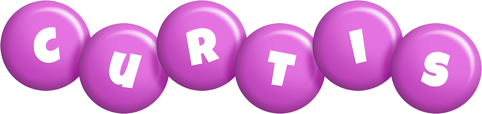 Curtis candy-purple logo