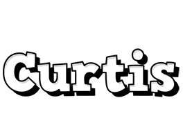 Curtis snowing logo