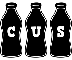 Cus bottle logo
