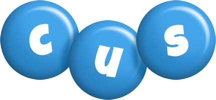 Cus candy-blue logo