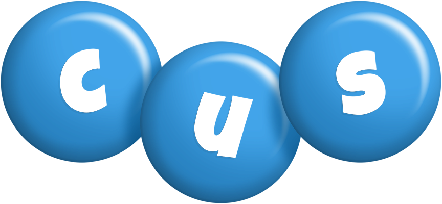 Cus candy-blue logo