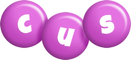 Cus candy-purple logo