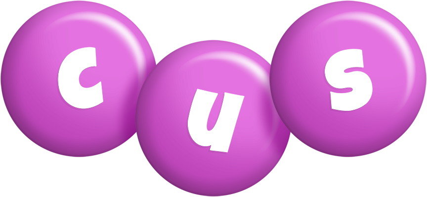Cus candy-purple logo