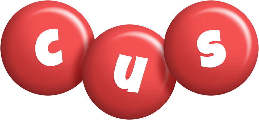 Cus candy-red logo