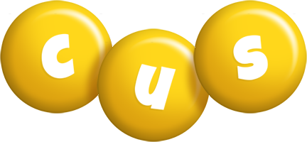Cus candy-yellow logo