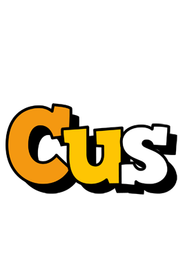 Cus cartoon logo