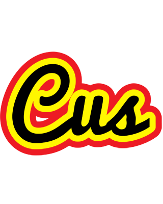 Cus flaming logo