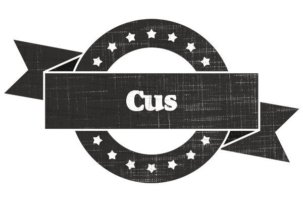 Cus grunge logo