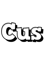 Cus snowing logo