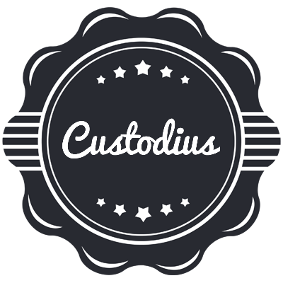 Custodius badge logo