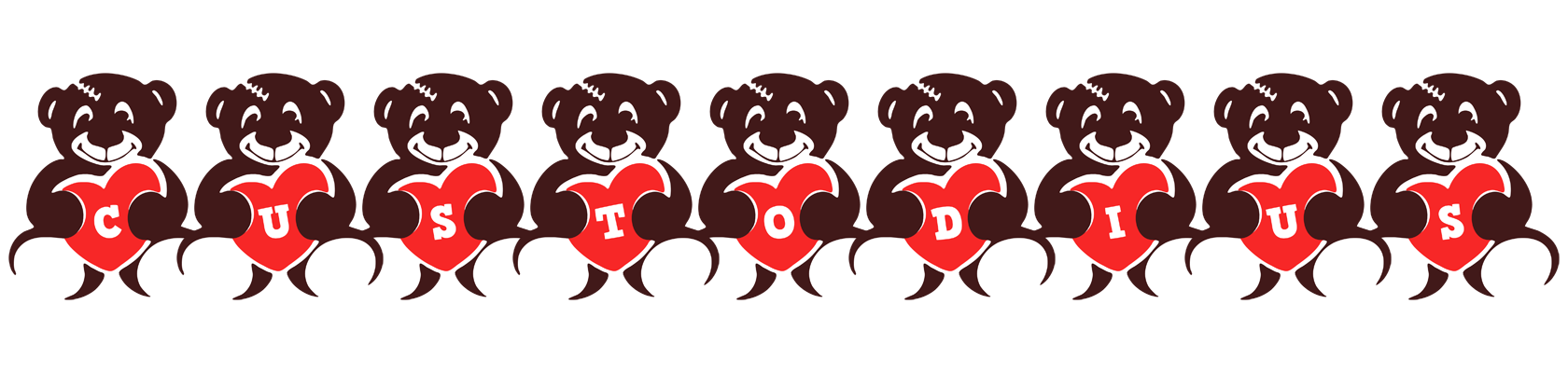 Custodius bear logo