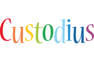 Custodius birthday logo