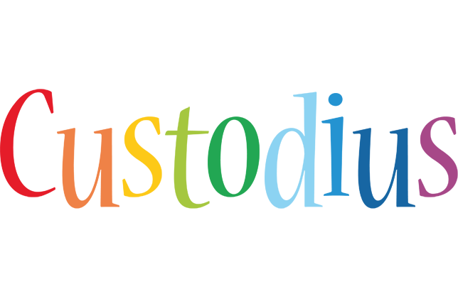 Custodius birthday logo