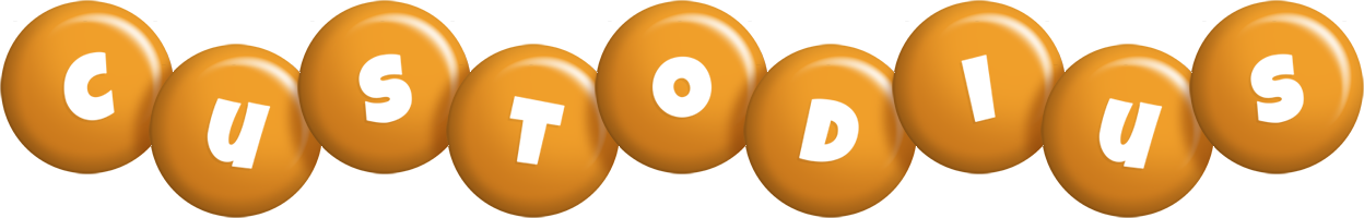 Custodius candy-orange logo