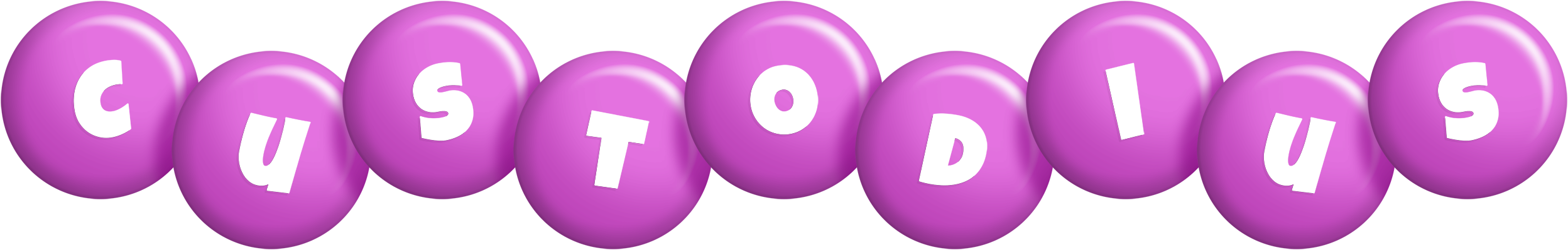 Custodius candy-purple logo