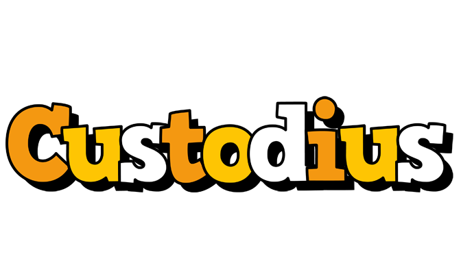 Custodius cartoon logo