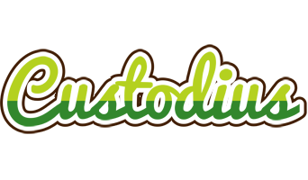 Custodius golfing logo