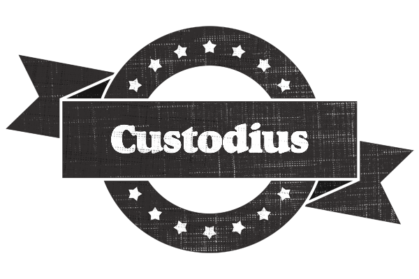 Custodius grunge logo