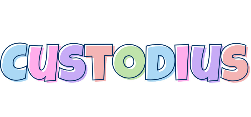 Custodius pastel logo